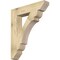 Ekena Millwork Olympic Slat Rough Sawn Bracket, Douglas Fir, 6"W x 32"D x 38"H BKT06X32X38OLY06RDF - alternate 1